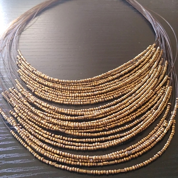 SALE🔵2/$15🔵Macy's Multistrand Beaded Necklace - Picture 4 of 5